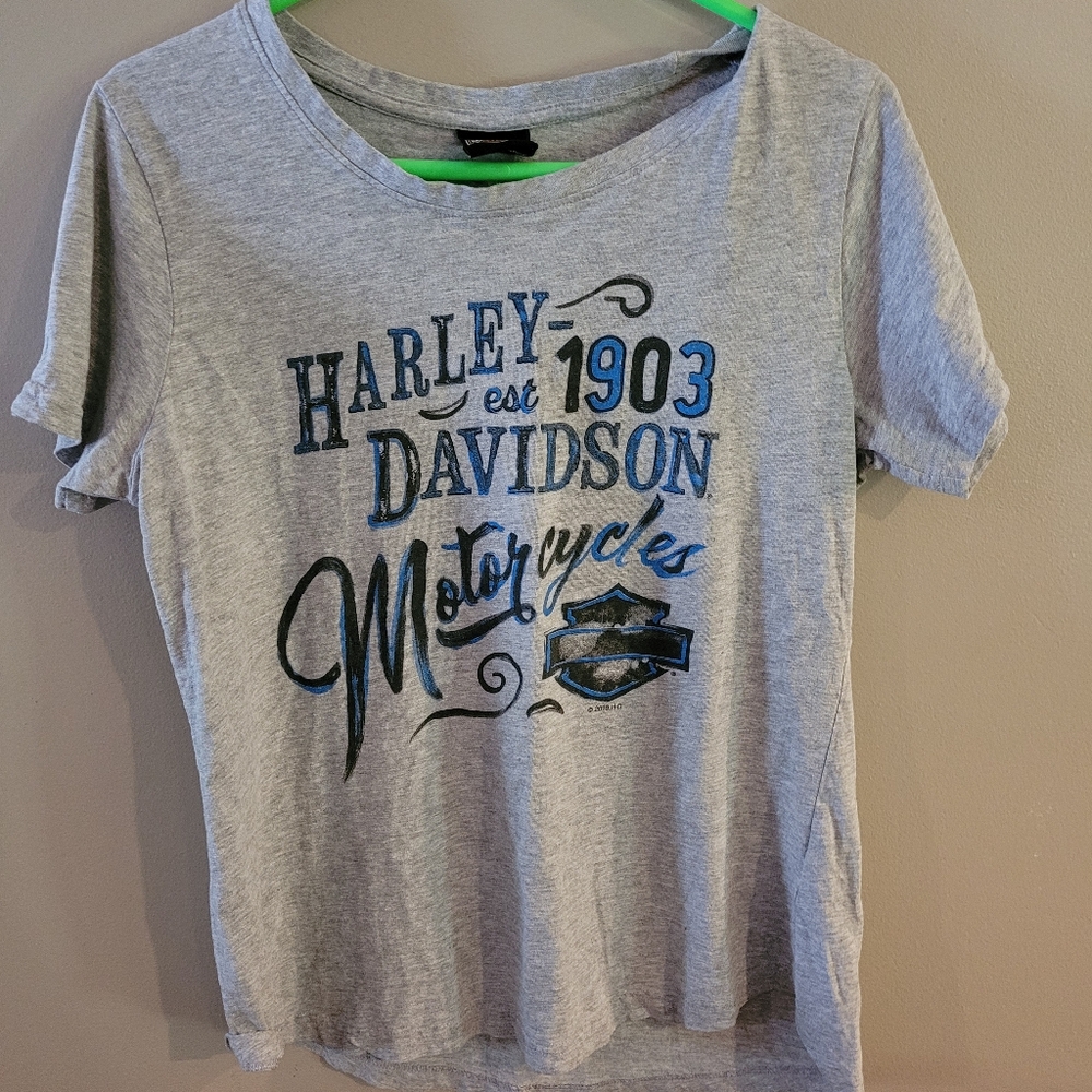 Harley Davidson short sleeve shirt barrnett el paso Texas